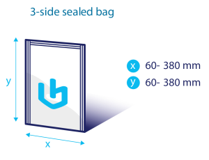 3-side sealed bag